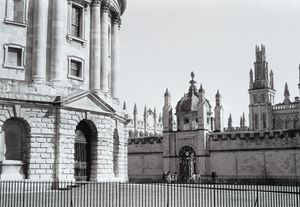 The Radcliffe Camera and All Souls College in Oxford