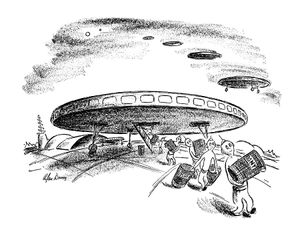 New Yorker alien cartoon